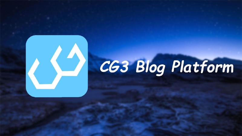 CG3 Blog Platform